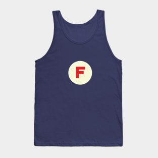 Vintage F Monogram Tank Top